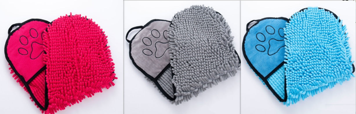 NestPet microfiber quick-dry pet bath towel - feature highlight (14)