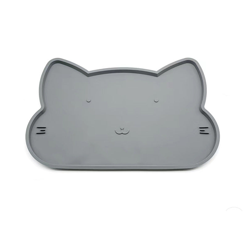 Pet bowl feeding mat for cleaner daily mealtime setup
