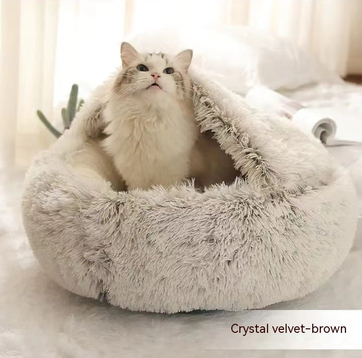 Pet bed shown flat as a mat — versatile use for indoor pets